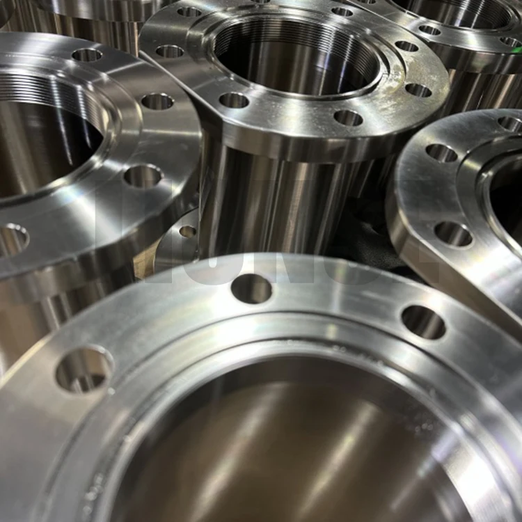 CNC presnosť Titanium s závitom príruby