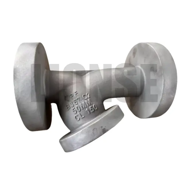 Titánové zliatiny Cast TEE Curved Rúrky